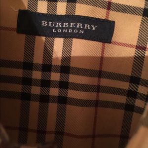 Burberry London long sleeve button up